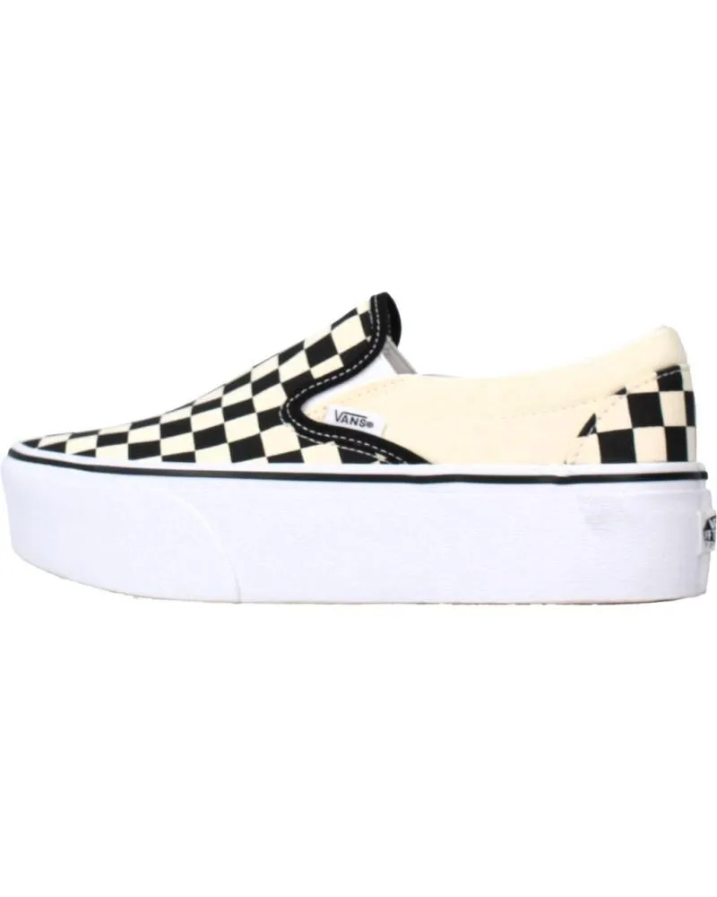 Deportivas de Mujer y Niño VANS OFF THE WALL VANS MODELO UA CLASSIC SLIP-ON STACKFORM 396075-38PARA MUJER COLOR BL BLANCO BEIS