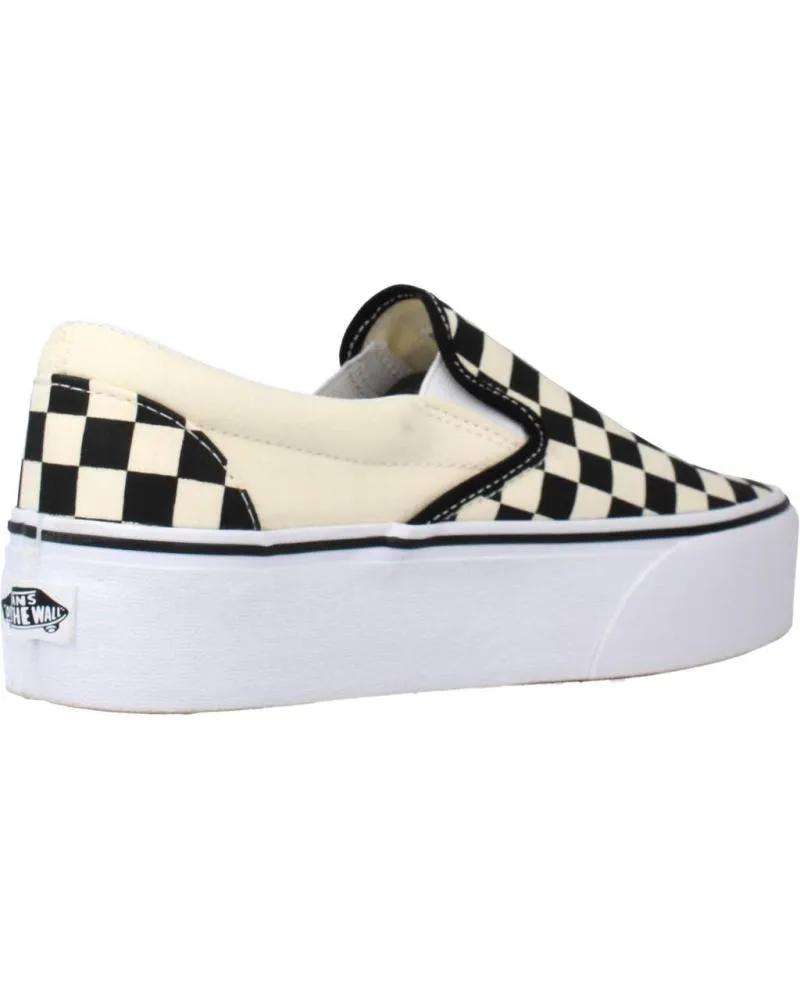 Deportivas de Mujer y Niño VANS OFF THE WALL VANS MODELO UA CLASSIC SLIP-ON STACKFORM 396075-38PARA MUJER COLOR BL BLANCO BEIS