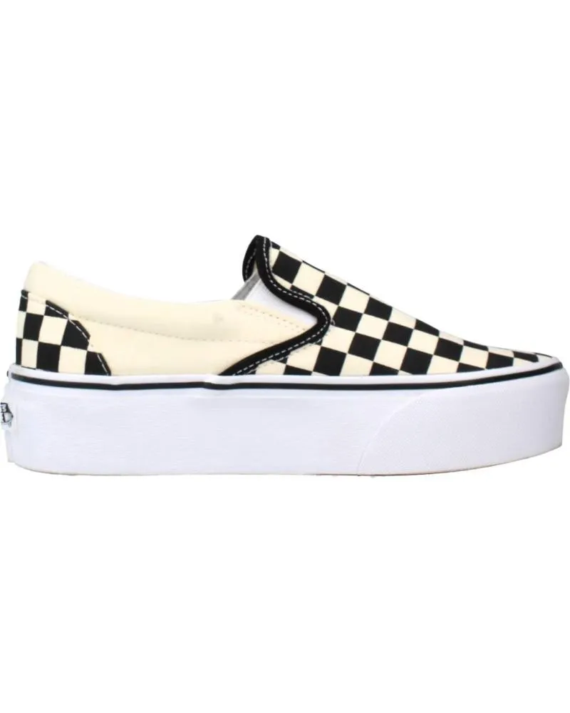 Deportivas de Mujer y Niño VANS OFF THE WALL VANS MODELO UA CLASSIC SLIP-ON STACKFORM 396075-38PARA MUJER COLOR BL BLANCO BEIS