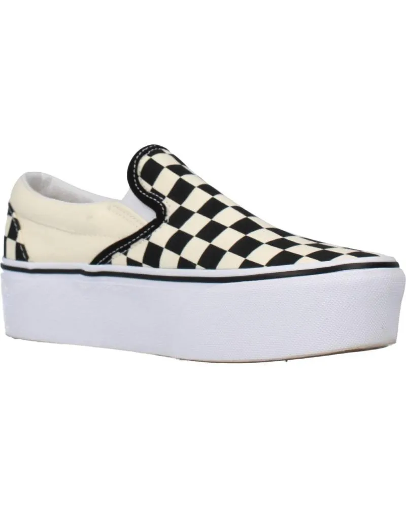 Deportivas de Mujer y Niño VANS OFF THE WALL VANS MODELO UA CLASSIC SLIP-ON STACKFORM 396075-38PARA MUJER COLOR BL BLANCO BEIS