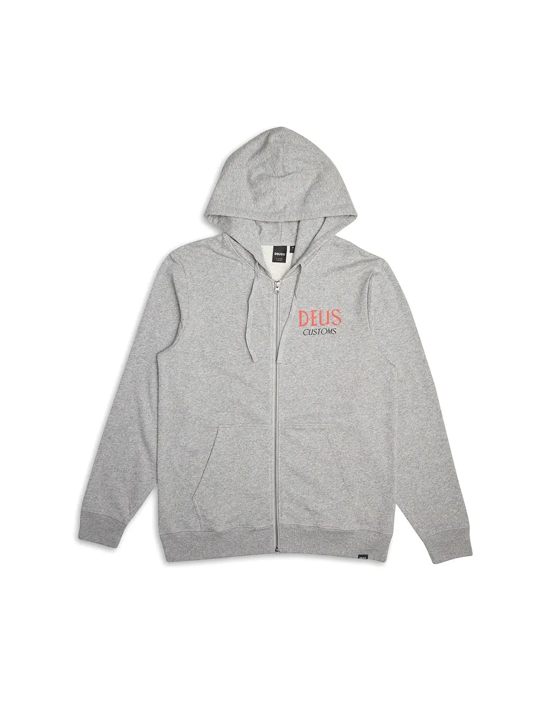 DEUS CHINCHILLA HOODIE GREY MARLE