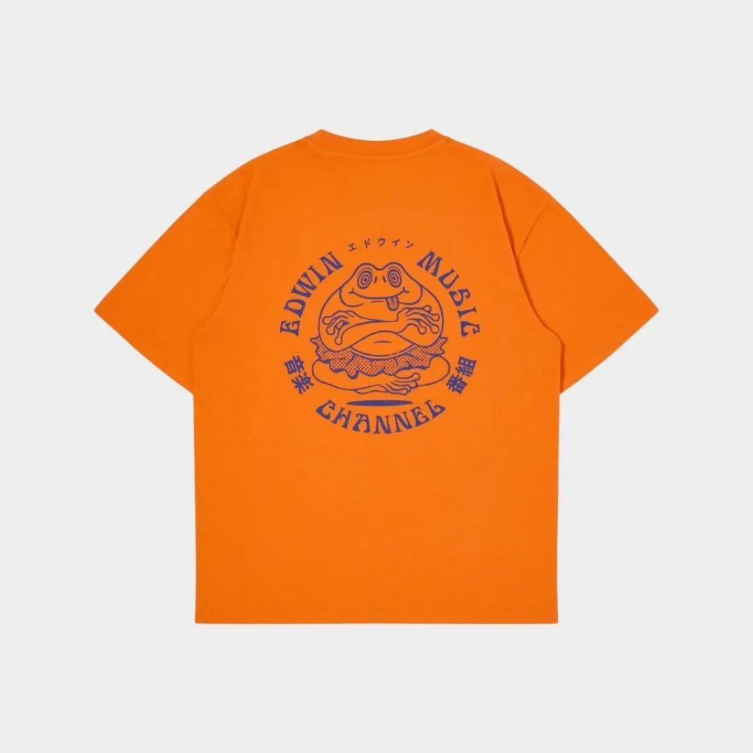 Edwin Music Channel T-Shirt Orange