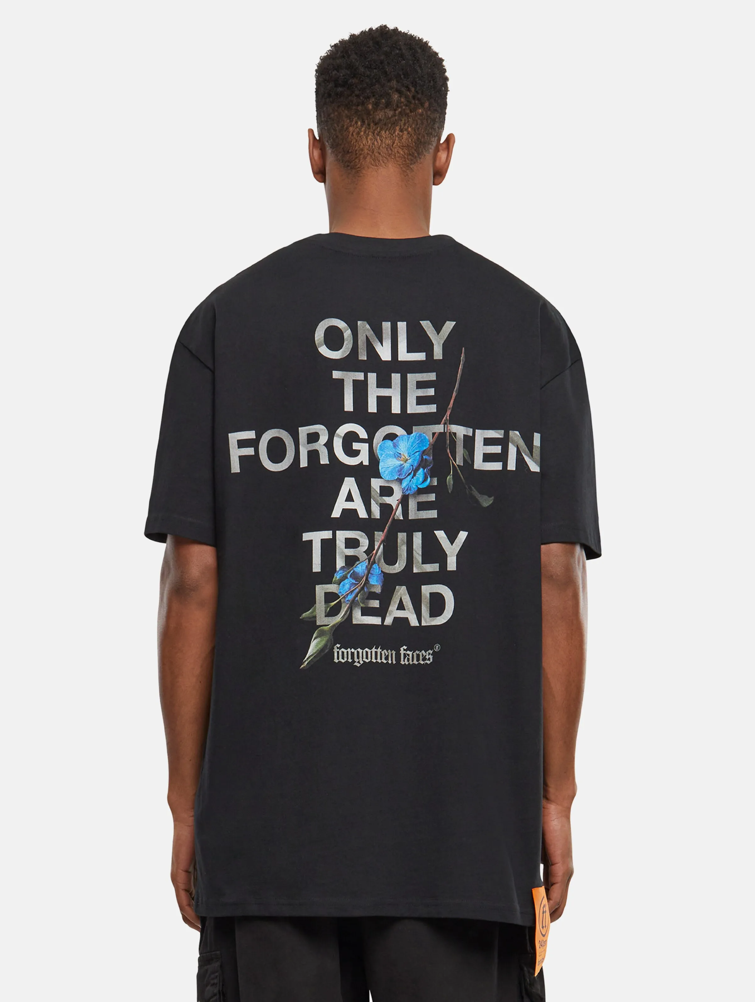 Forgotten Faces Faded Flowers Oversize T-Shirts