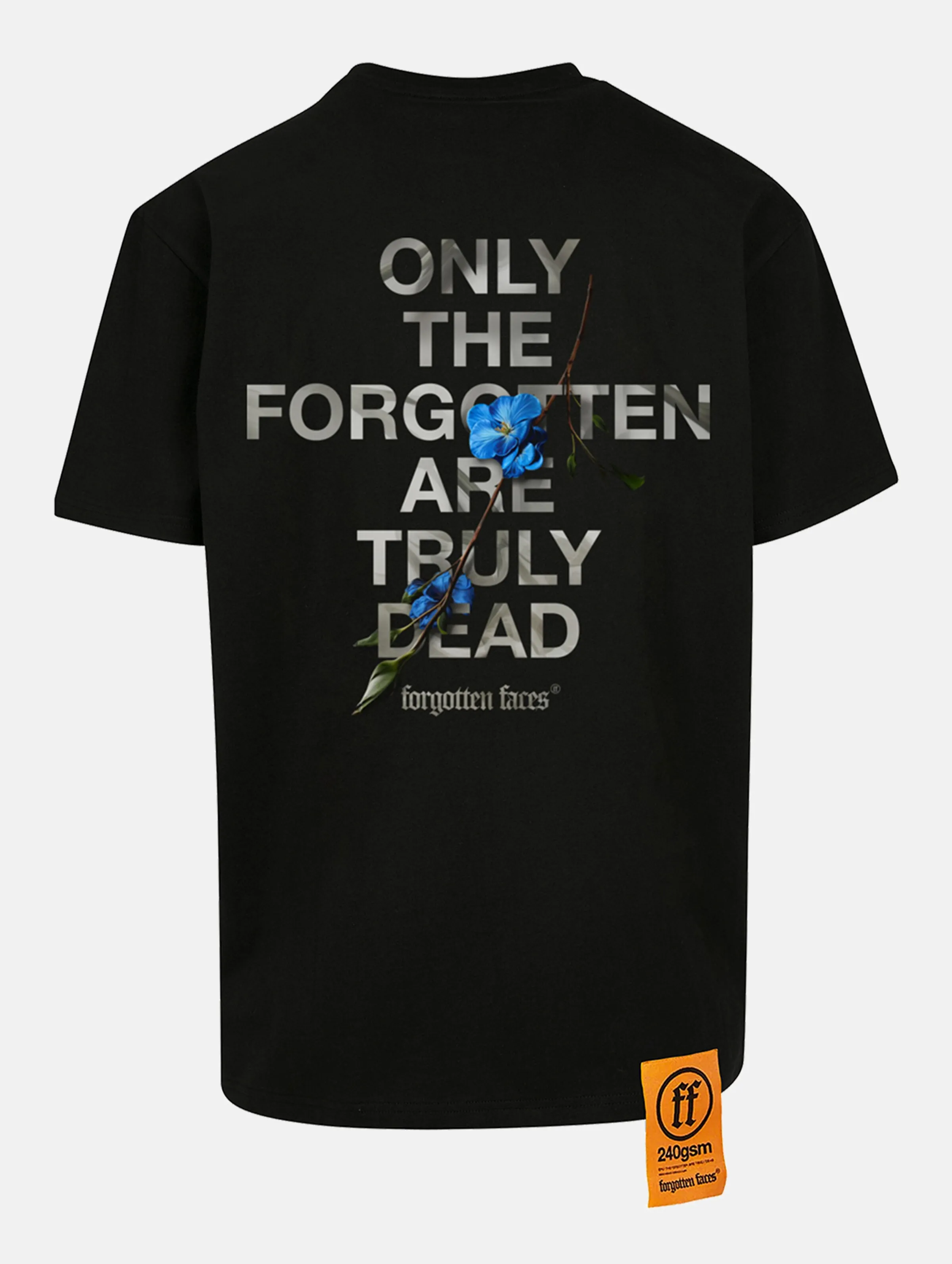 Forgotten Faces Faded Flowers Oversize T-Shirts