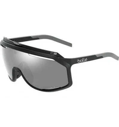 Gafas de sol para bicicleta Bollé Chronoshield (Negro mate Volt+ Blanco frío)