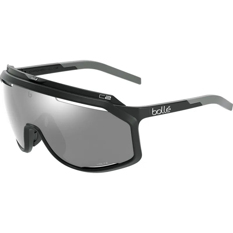 Gafas de sol para bicicleta Bollé Chronoshield (Negro mate Volt+ Blanco frío)