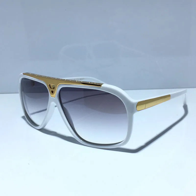 Gafas retro para hombres y mujeres Z0350 Gafas de sol Estilo Anti-Ultravioleta Placa retro Marco completo Caja aleatoria