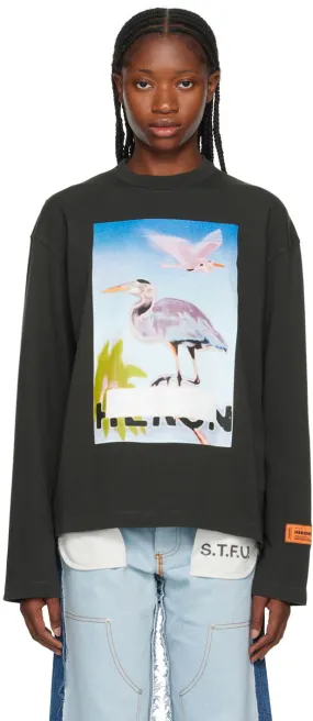 HERON PRESTON Censored Heron T-Shirt