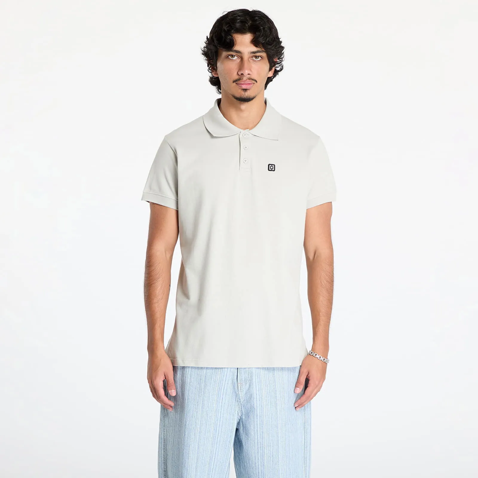 Horsefeathers Kato Polo T-Shirt Cement M