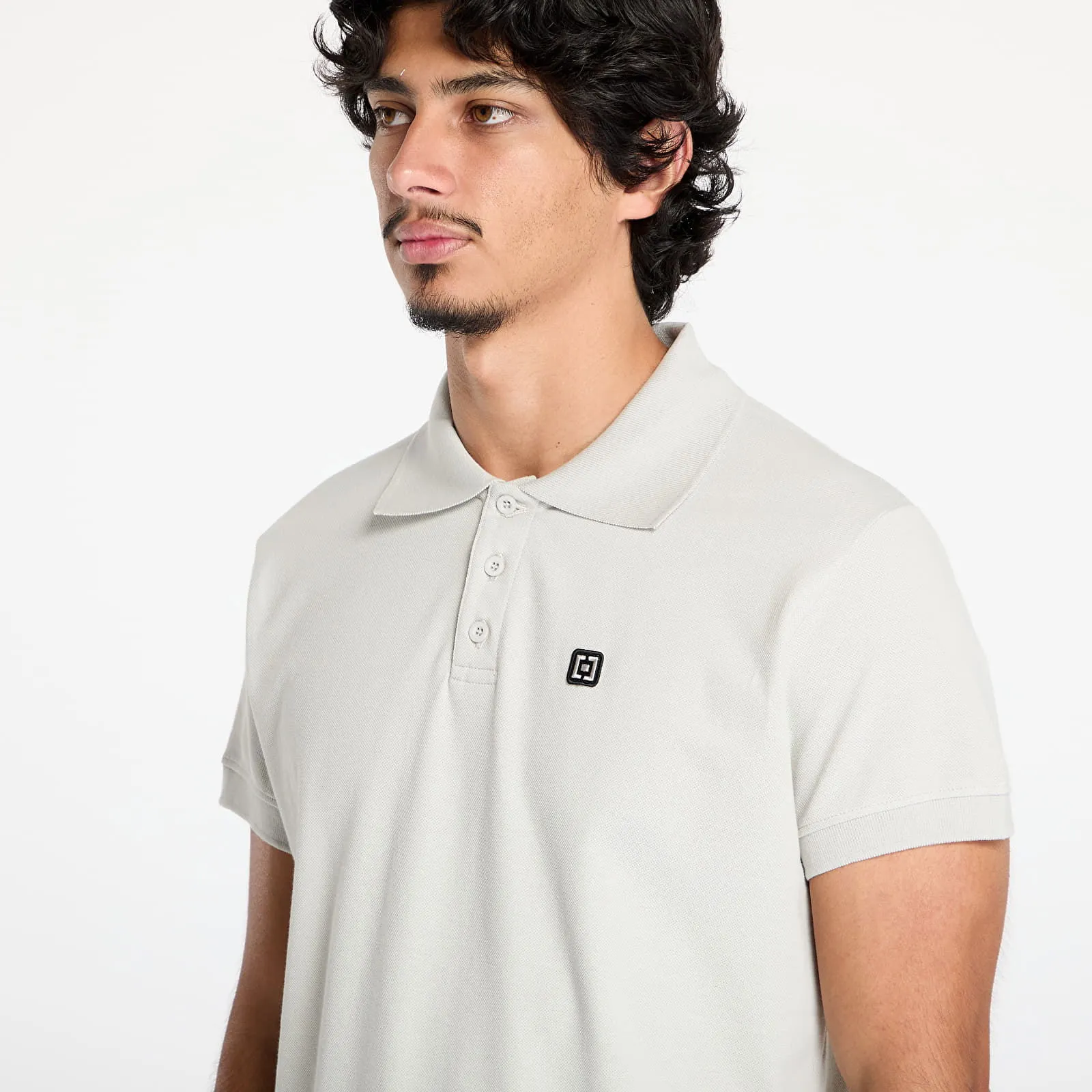 Horsefeathers Kato Polo T-Shirt Cement M