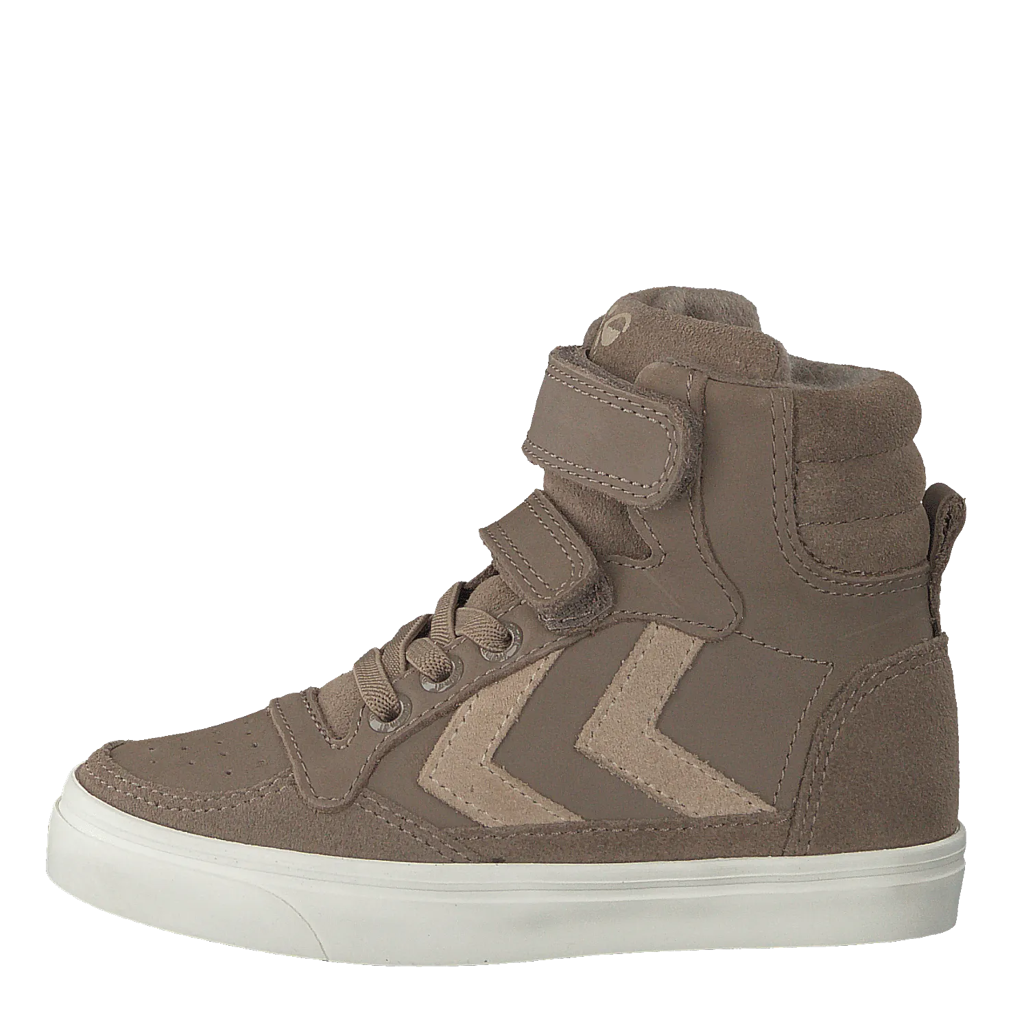 Hummel Stadil Oiled High Jr Taupe Grey