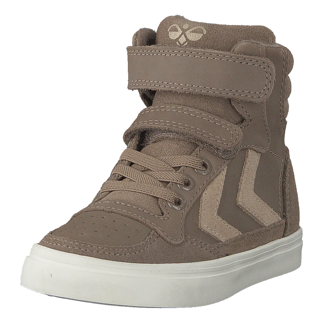 Hummel Stadil Oiled High Jr Taupe Grey