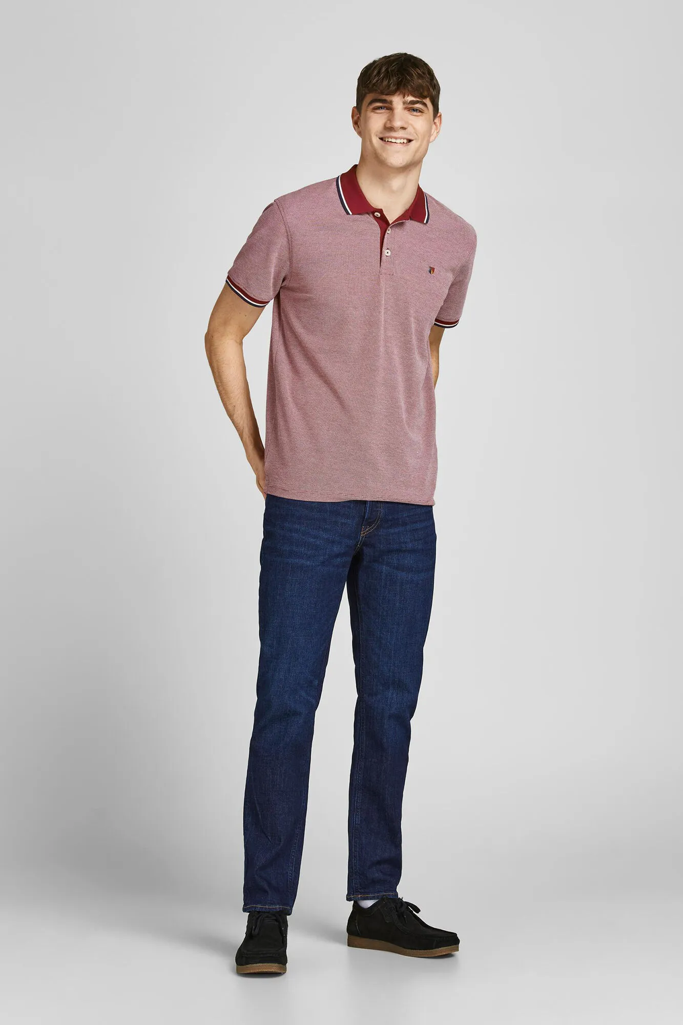 Jack & Jones Polo de algodón de hombre