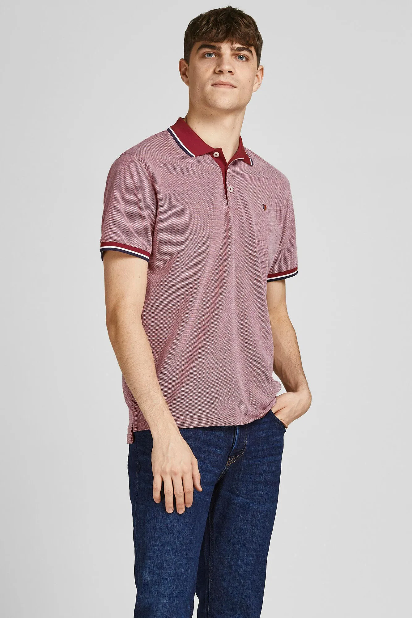 Jack & Jones Polo de algodón de hombre