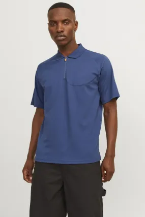 Jack & Jones Polo estándar fit con cremallera