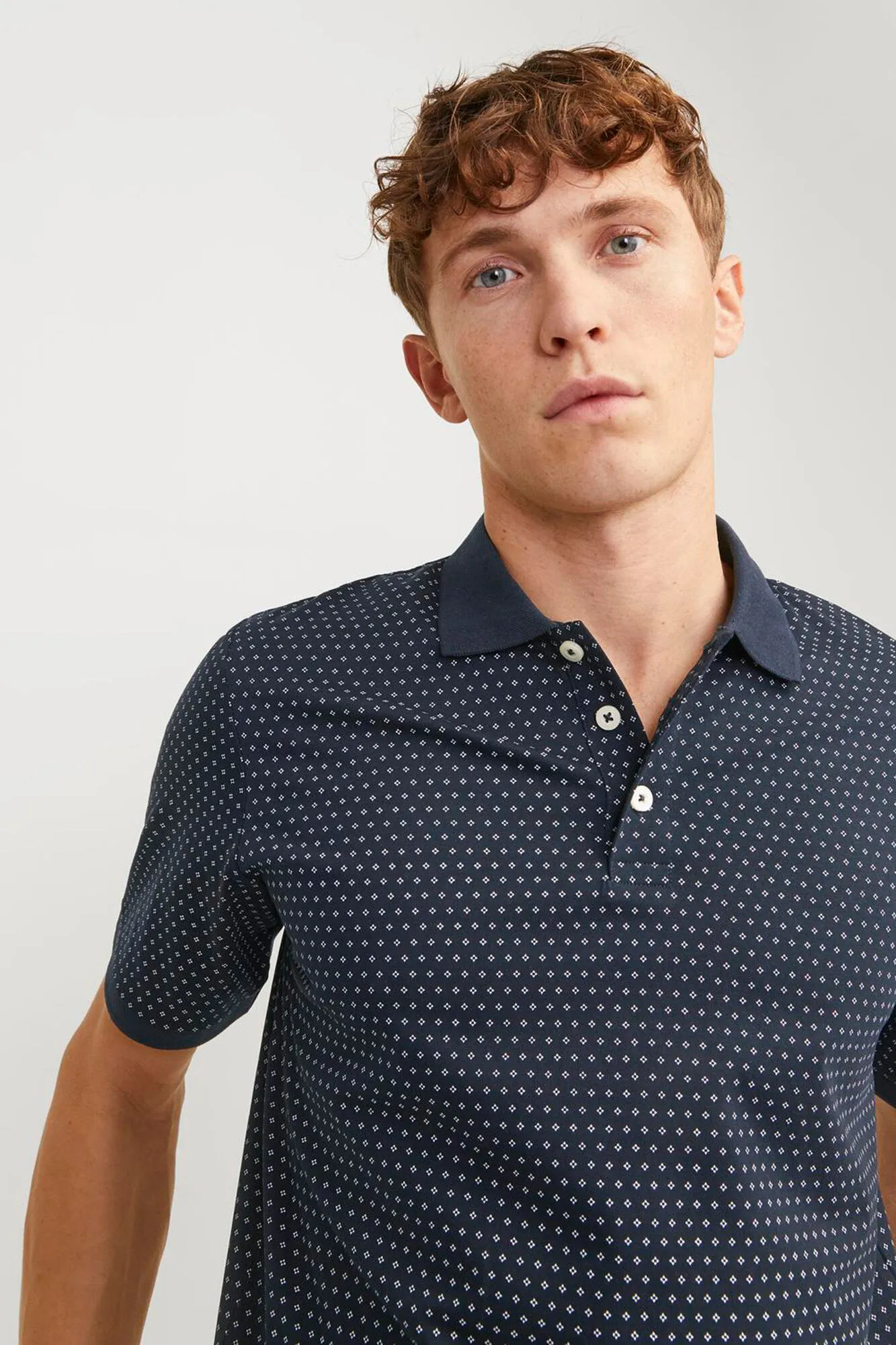 Jack & Jones Polo estándar fit estampado