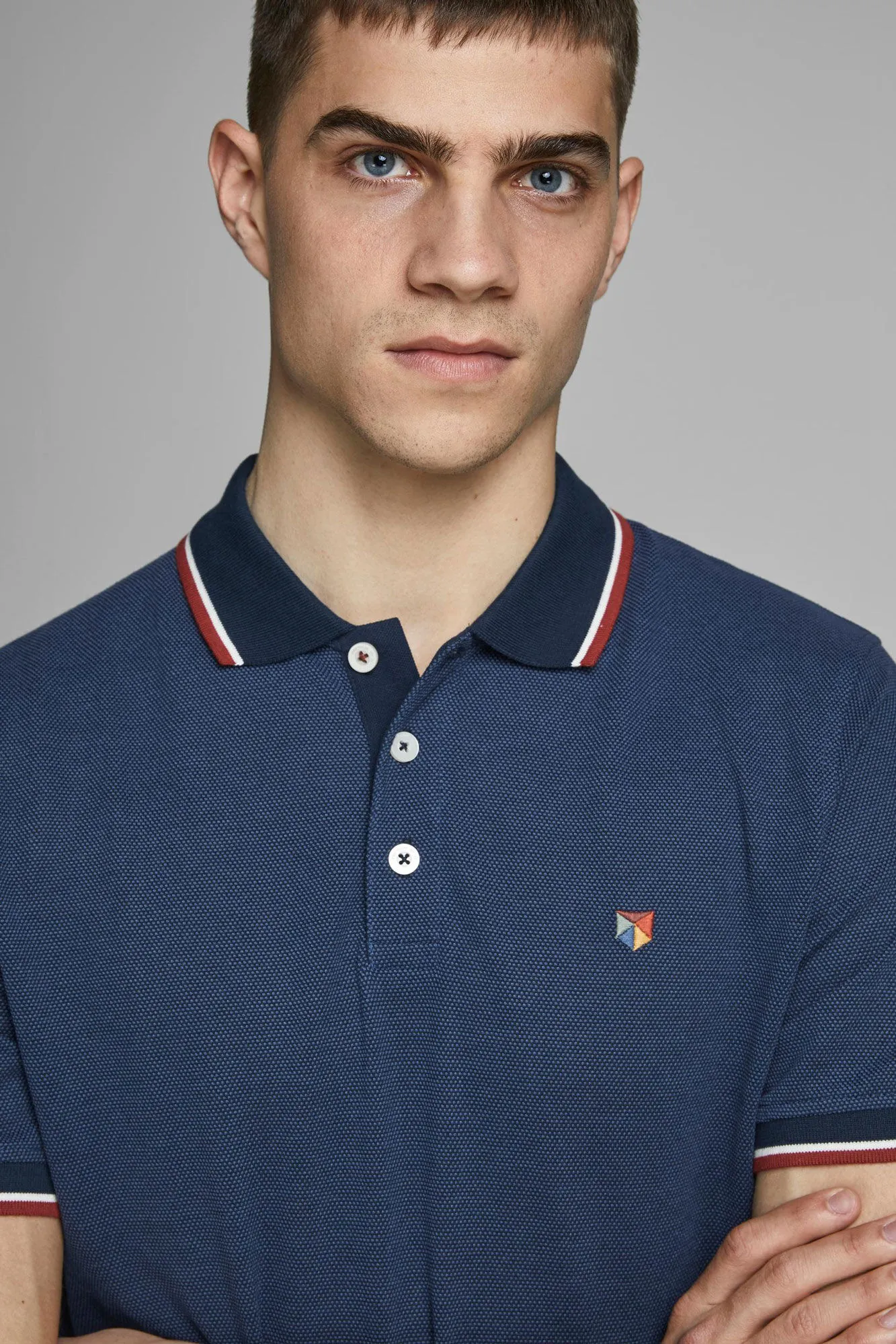 Jack & Jones Polo tipping melange