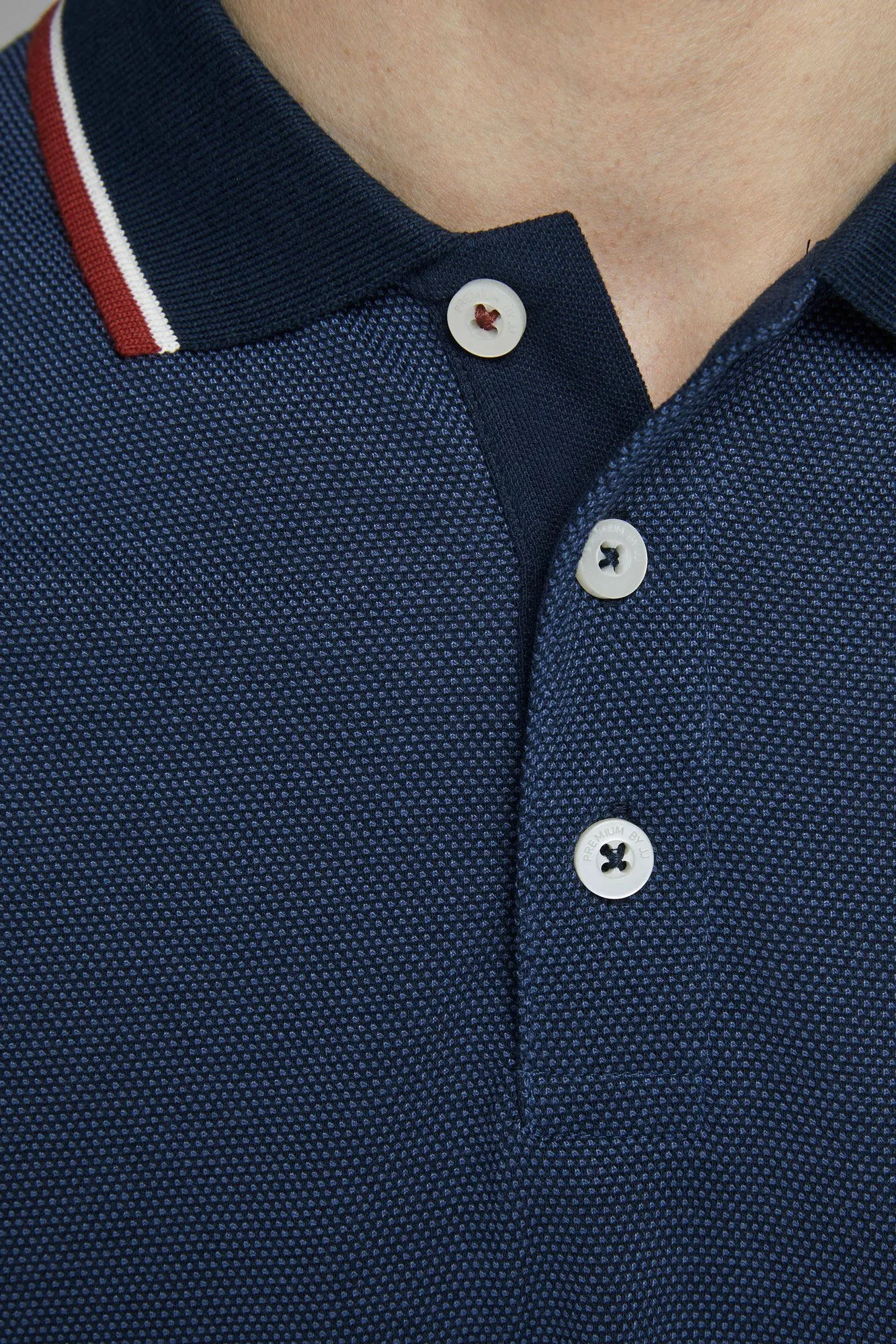 Jack & Jones Polo tipping melange