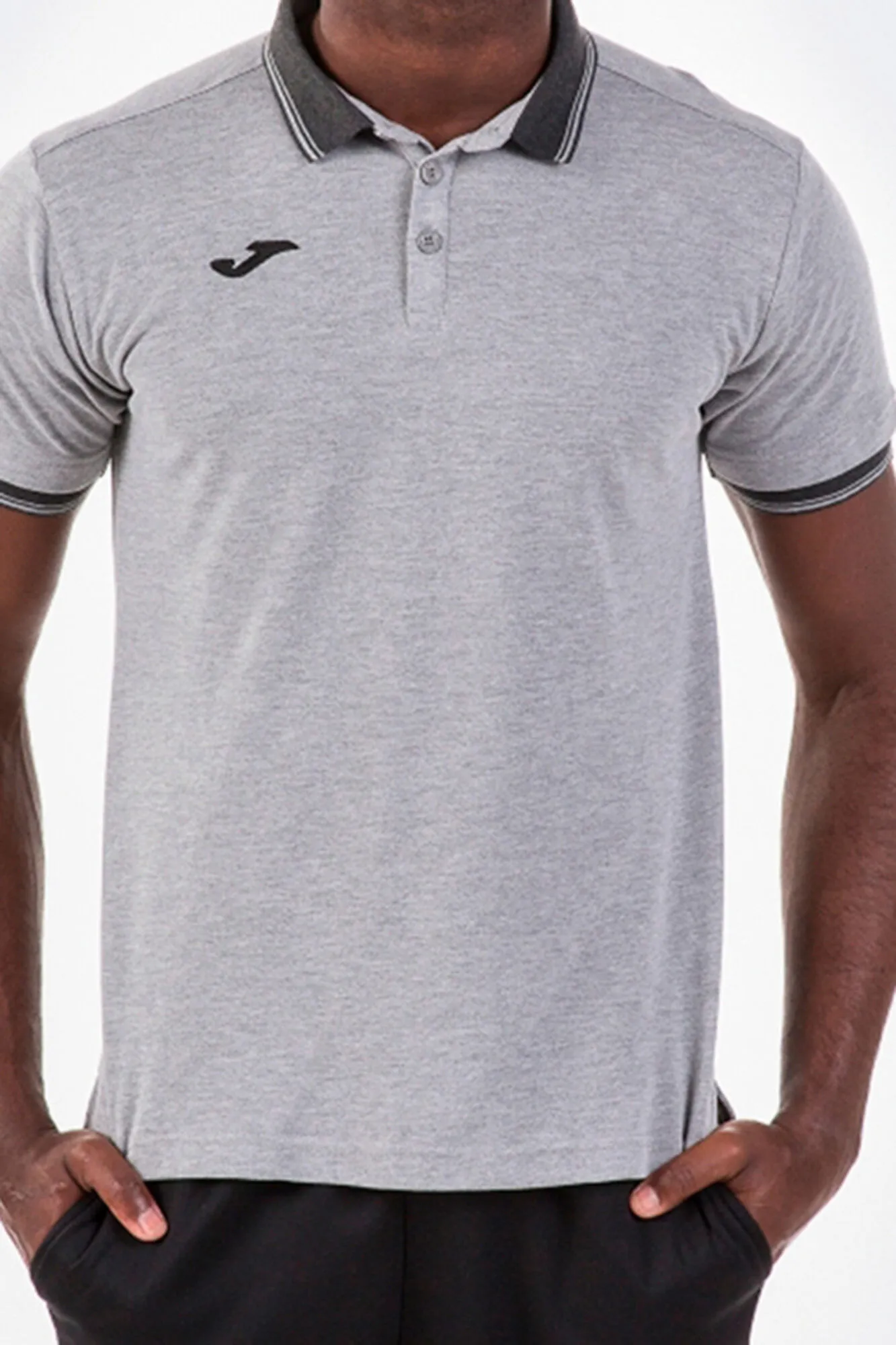 Joma Polo Bali Ii Gris M/C