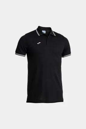 Joma Polo Manga Corta Confort Classic Negro Rosa