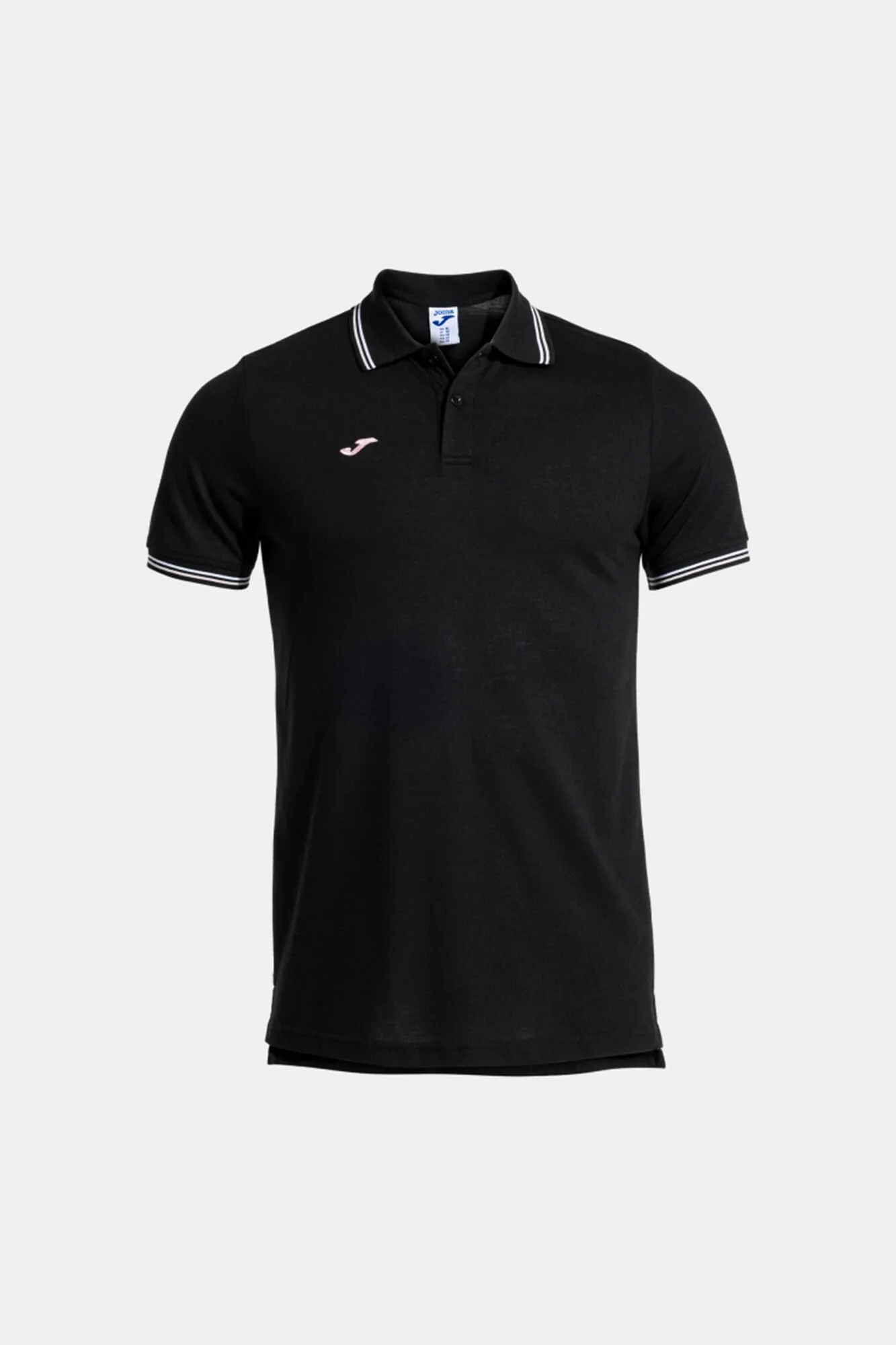 Joma Polo Manga Corta Confort Classic Negro Rosa