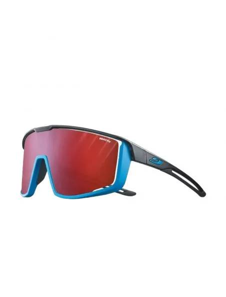 JULBO Gafas de sol Fury Nero Traslucido Opaco/Blu Reactiv 0-3 High Contrast