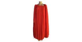 Maison Martin Margiela ***Vestido plisado de Maison Margiela Naranja 