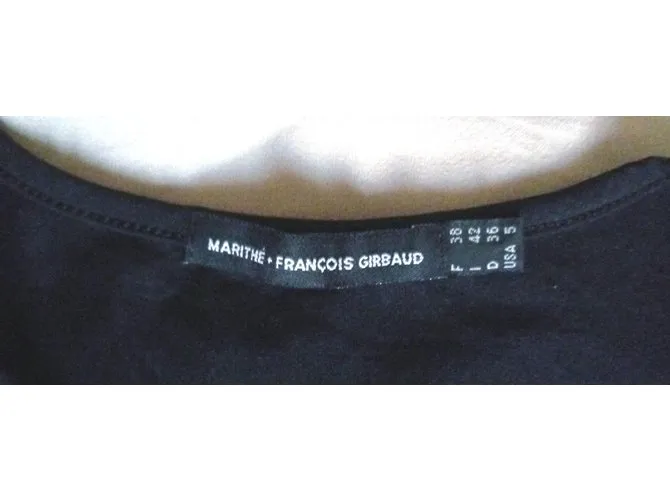 Marithé et François Girbaud camiseta Negro 