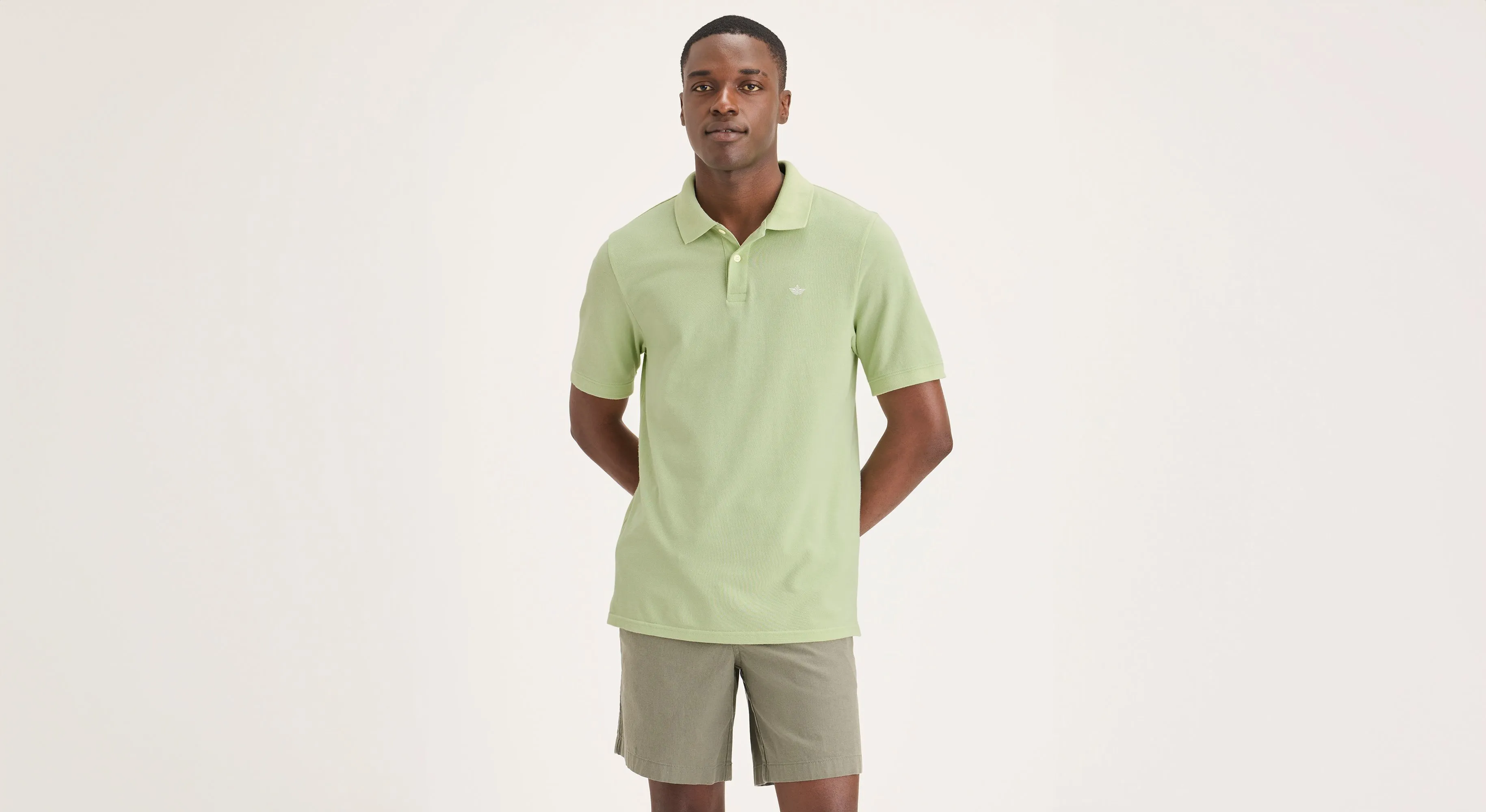 Men's Slim Fit Pique Polo