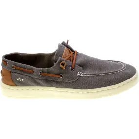 Mocassino Uomo Grigio 50100/n George Canvas Smoke