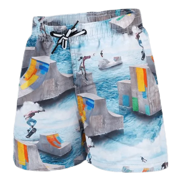 Molo Niko Swim Shorts Blue