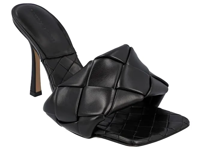 Mule Lido negro de Bottega Veneta 