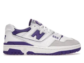 New Balance 550 White Purple