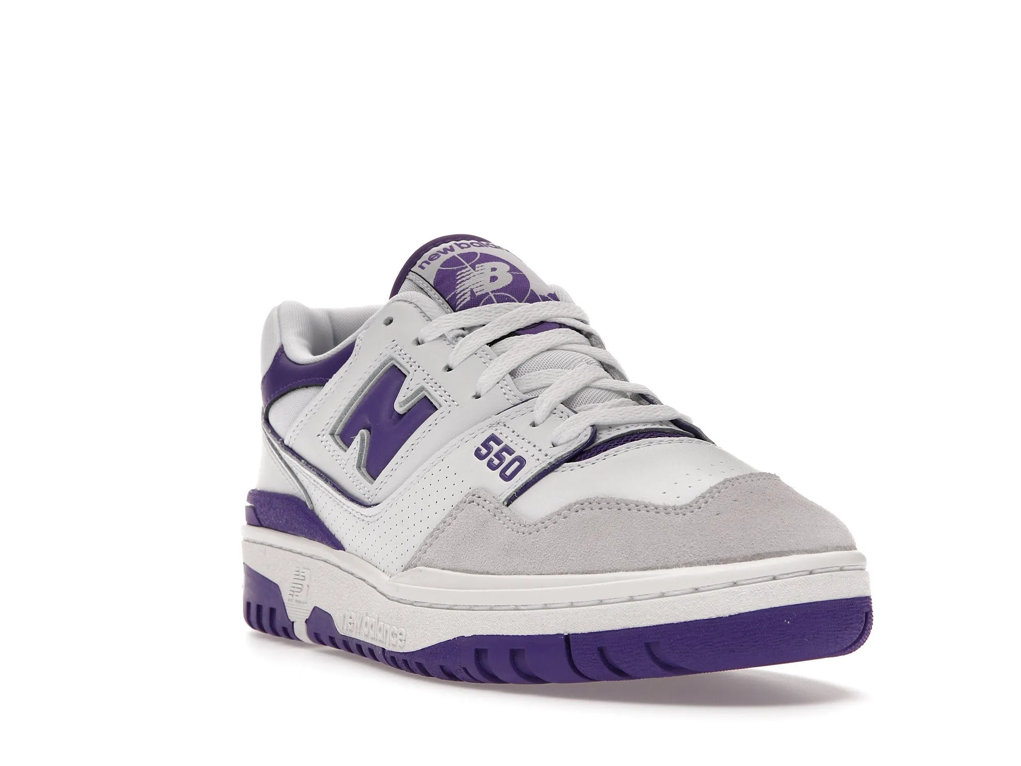 New Balance 550 White Purple