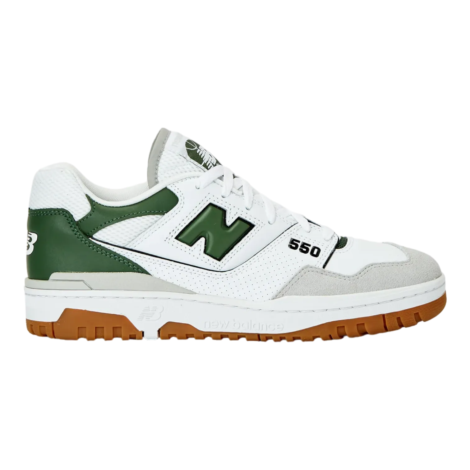 New Balance 550 White/Green BB550ESB