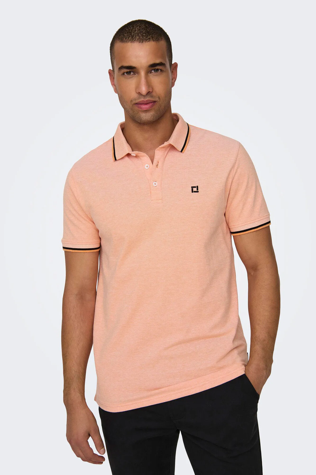 Only & Sons Polo piqué básico algodón