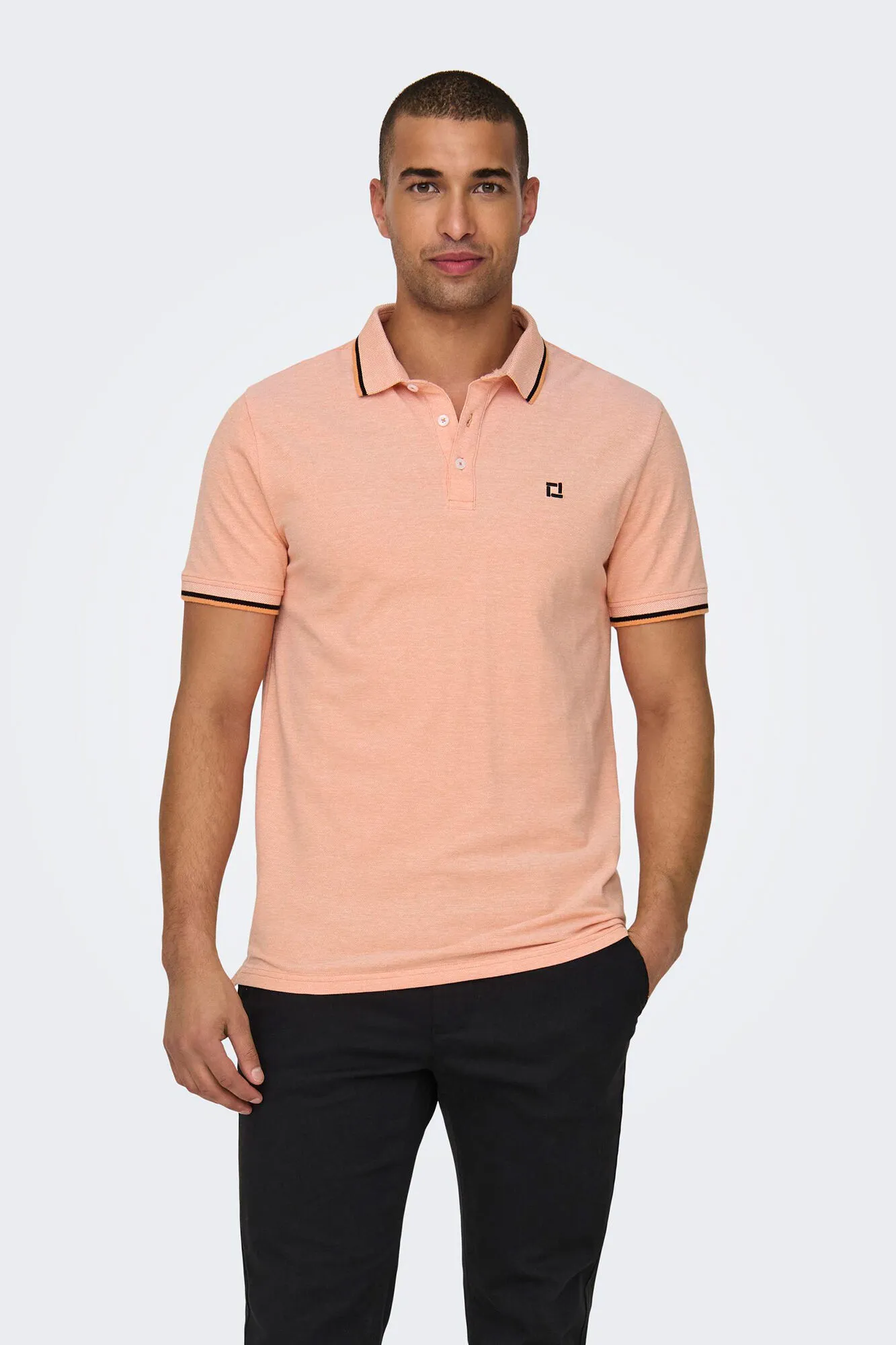 Only & Sons Polo piqué básico algodón