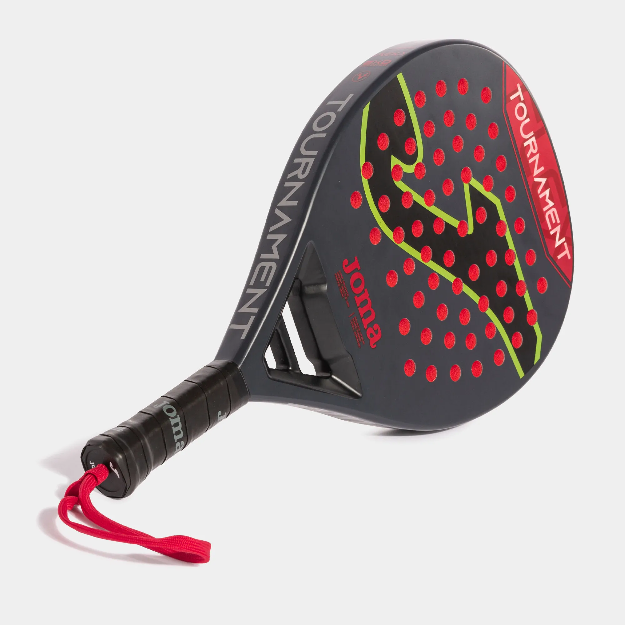 Pala de pádel Tournament negro rojo