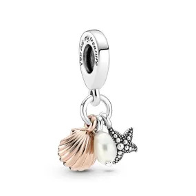 PANDORA CHARM COLG ESTRELLA CONCHA Y PERLA 781690C01