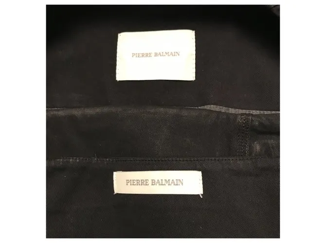 Pierre Balmain Vestidos Negro 