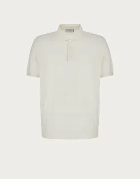 Polo de lana blanco 