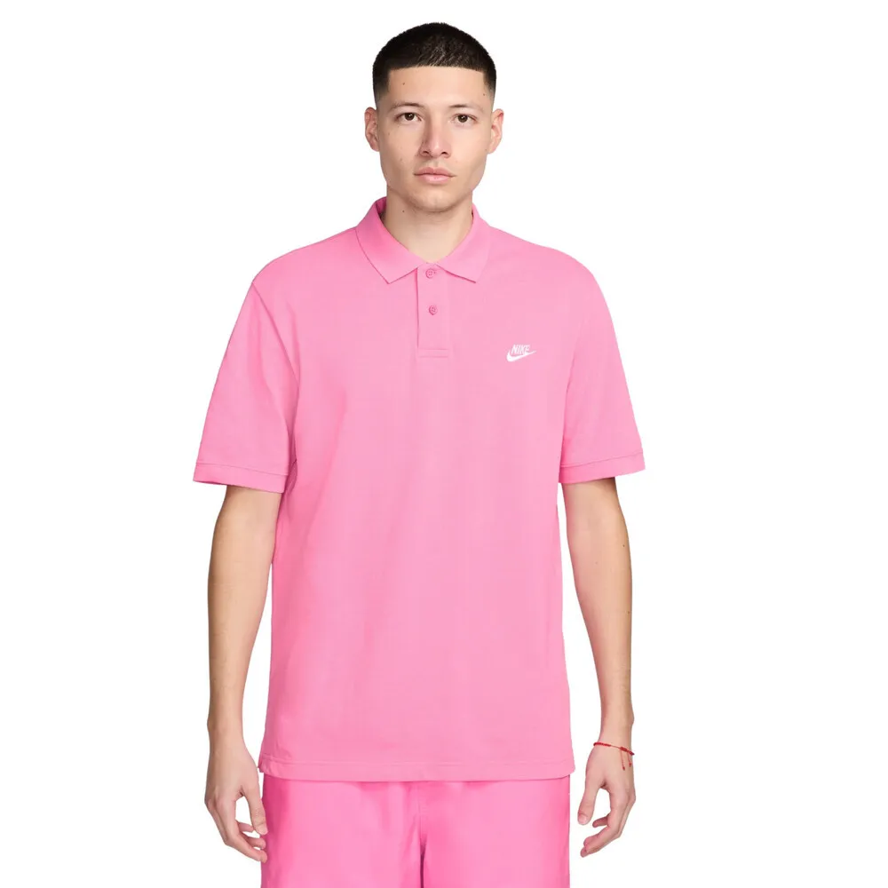 POLO NIKE M CLUB SS POLO PIQUE ROSA FN3894-675