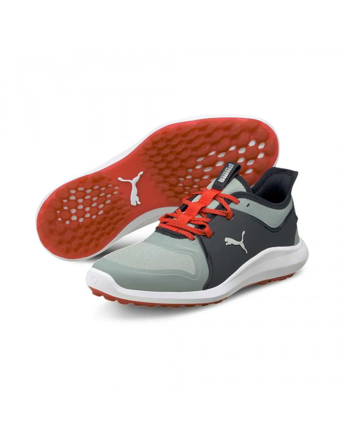 PUMA IGNITE FASTEN8 GREY/NAVY/RED - ZAPATO HOMBRE