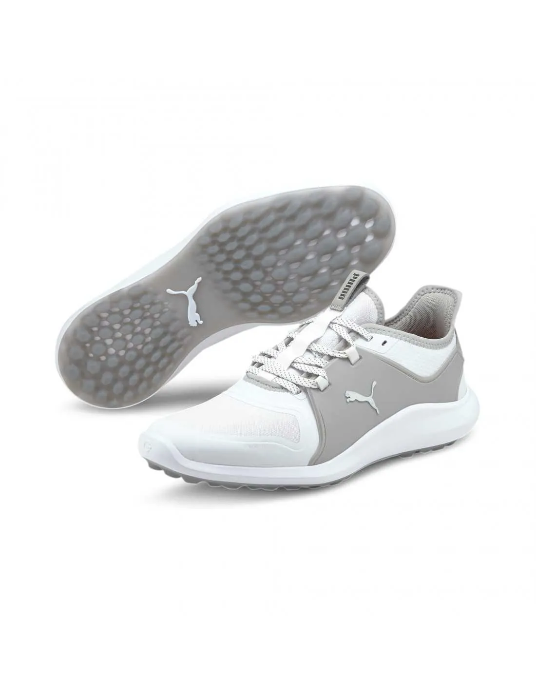 PUMA IGNITE FASTEN8 WHITE/GREY - ZAPATO HOMBRE