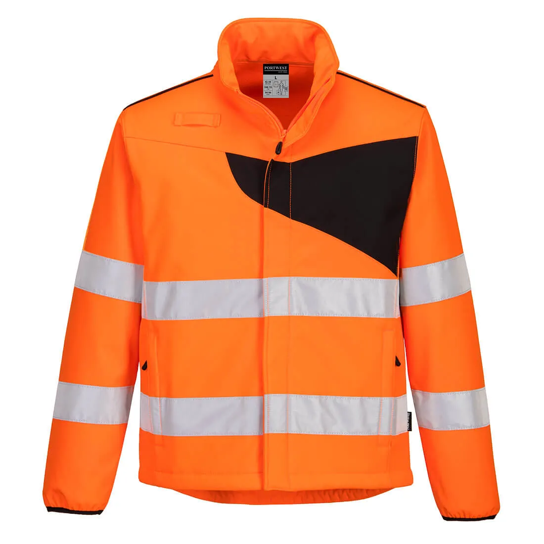 PW275 – Softshell de alta visibilidad PW2 (2 Capas) Naranja/Negro