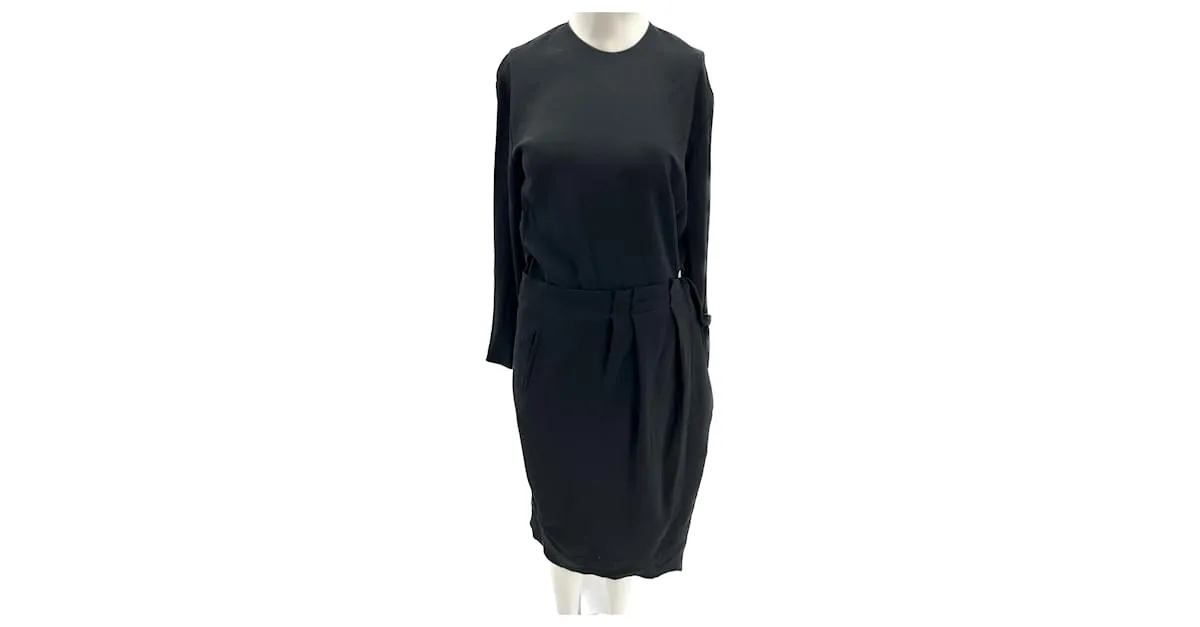 ROCHAS Vestidos T.fr 40 Viscosa Negro 