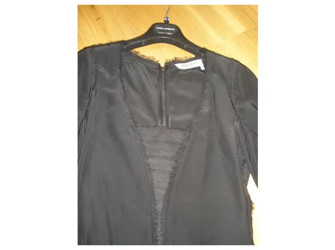 Saint Laurent Tops Negro 