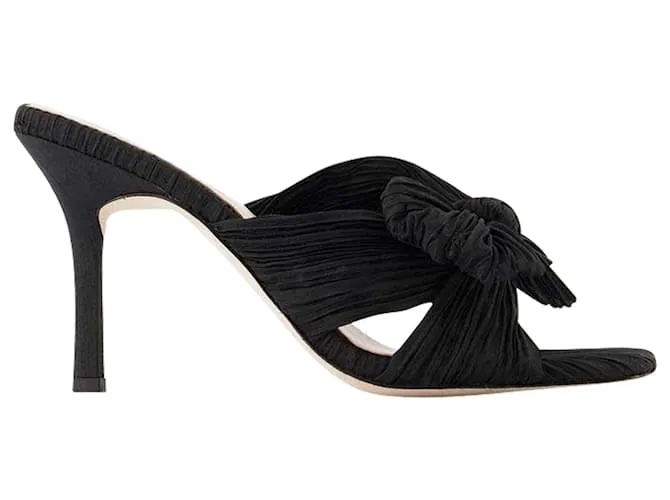 Sandalias Claudia - Loeffler Randall - Negro - Cuero 