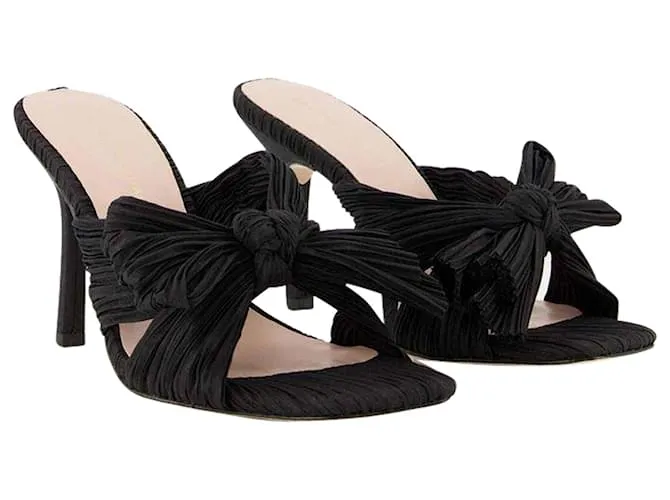 Sandalias Claudia - Loeffler Randall - Negro - Cuero 