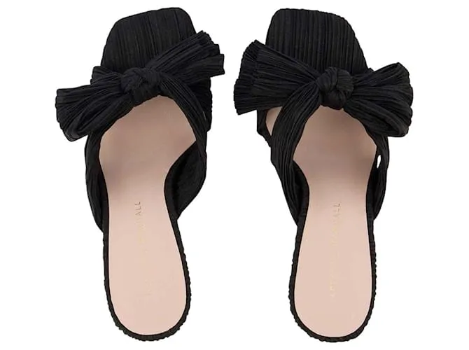 Sandalias Claudia - Loeffler Randall - Negro - Cuero 